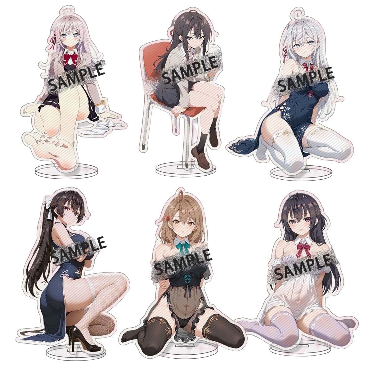 Amazon.co.jp: 周防有希 アリサ アクリルスタンド 制服 時々